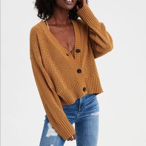 American Eagle Chenille cardigan